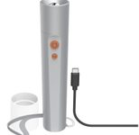 Hama LED Taschenlampe FL350-C, silber