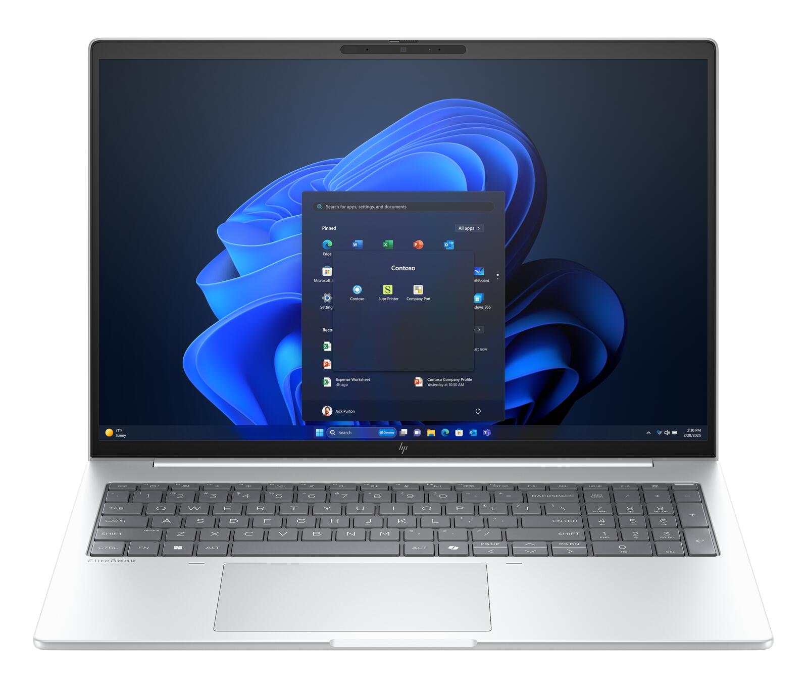 HP EliteBook 8 G1i Intel® Core™ Ultra 7 255U Notebook AI 40.6 cm (16") video preview