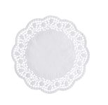PAPSTAR Tortenspitzen Ø 28cm, weiß