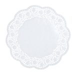 PAPSTAR Tortenspitzen Ø 30cm, weiß