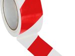 EICHNER Bodenmarkierungsband 5,0 x 33,0 (cm x m) weiß, rot