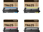 Brother Original TN625 Toner 4er Multipack cyan, magenta, gelb, schwarz
