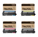 Brother Original TN625XL Toner 4er Multipack cyan, magenta, gelb, schwarz