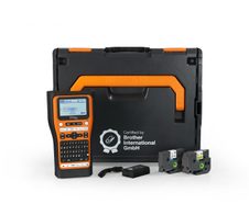Brother P-touch PT-E560BT Beschriftungsgerät und L-BOXX 136 Systemkoffer mit Schaumstoffeinlage