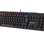 Sandberg mechanische Gaming Tastatur - QWERTZ DE - schwarz