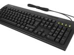 KeySonic KSK-8041U-CR kabelgebundene Tastatur mit Smartcard Leser - QWERTZ DE - schwarz
