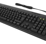 KeySonic KSK-8041U-CR kabelgebundene Tastatur mit Smartcard Leser - QWERTZ DE - schwarz