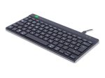 R-Go Tools Compact Break kabelgebundene Tastatur - QWERTZ DE - schwarz