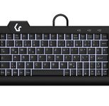 KeySonic KSK-3010ELC kabelgebundene Super-Mini Tastatur - QWERTZ DE - schwarz