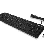 KeySonic KSK-8030IN kabelgebundene Tastatur - QWERTY US - schwarz