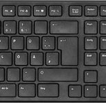 SPEEDLINK SIGNIUM kabelloses Deskset - QWERTZ DE - schwarz