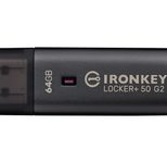 Kingston IronKey Locker Plus 50 G2 USB-Stick 64 GB