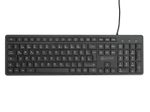 eSTUFF G220 kabelgebundene Tastatur - QWERTZ DE - schwarz