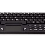 KeySonic KSK-5031IN Mini Tastatur mit Touchpad - QWERTZ DE - schwarz