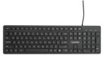 eSTUFF G220 kabelgebundene Tastatur - QWERTY US - schwarz