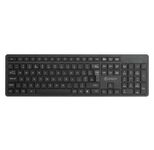eSTUFF G220 kabellose Tastatur - QWERTY UK - schwarz