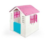 DOLU Spielhaus weiß pink