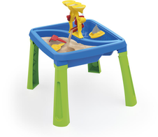 DOLU 3-in-1 Sand und Wasser Kreativtisch blau grün