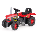 DOLU Kinder Trettraktor rot