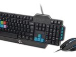 Gembird kabelgebundenes Gaming Tastatur-Maus-Set - QWERTZ DE - schwarz