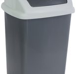 MAUL Abfalleimer swing, 24 l, dunkelgrau