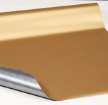 JUNG SCHÖNER VERPACKEN Geschenkpapier Vollton 50,0 cm x 20,0 m, Topas/Graphit