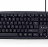 Gembird kabelgebundene Tastatur - QWERTY US - schwarz
