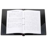 FALKEN Chormappe Gloria DIN A4, schwarz