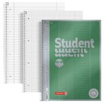 BRUNNEN Collegeblock Premium Student DUO DIN A4 liniert + kariert