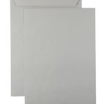 kaenguruh the world of paper Versandtasche DIN C4 grau, ohne Fenster