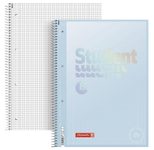 BRUNNEN Collegeblock Premium Student 28 DIN A4 kariert