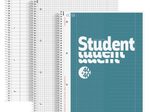 BRUNNEN Collegeblock Student DUO DIN A4 liniert + kariert