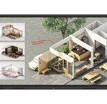 LG CreateBoard 86TR3DQ-B Signage Touch Display 218,44 cm (86 Zoll)