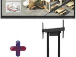 LG CreateBoard 86TR3DQ-B Signage Touch Display 218,44 cm 86 Zoll inkl. Neomounts MOVE Lift FL55-875BL1