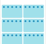 HERMA Tiefkühletiketten Eiskristalle 40,0 x 26,0 mm, blau
