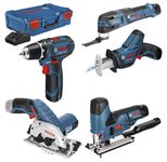 BOSCH Professional Combo-Kit Elektrowerkzeug-Set, 12V