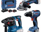 BOSCH Professional Combo-Kit Elektrowerkzeug-Set, 18V