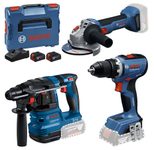 BOSCH Professional Combo-Kit Elektrowerkzeug-Set, 18V