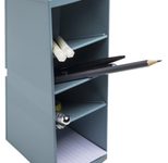 Exacompta Schreibtisch-Organizer Multitower, blaugrau