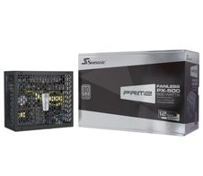Seasonic Netzteil PRIME PX 500 ATX 2.4 lüfterlos full-modular 500W 80+ Platinum schwarz