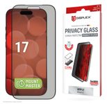 DISPLEX Privacy Panzerglas (10H) für Apple iPhone 17