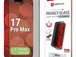 DISPLEX Privacy Panzerglas (10H) für Apple iPhone 17 Pro Max