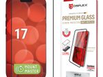DISPLEX Premium Anti-Reflex Panzerglas (super-entspiegelt, FC, 10H) für Apple iPhone 17