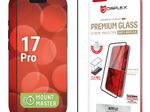 DISPLEX Premium Anti-Reflex Panzerglas (super-entspiegelt, FC, 10H) für Apple iPhone 17 Pro