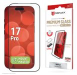 DISPLEX Premium Anti-Reflex Panzerglas (super-entspiegelt, FC, 10H) für Apple iPhone 17 Pro