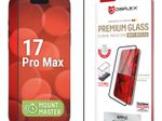 DISPLEX Premium Anti-Reflex Panzerglas (super-entspiegelt, FC, 10H) für Apple iPhone 17 Pro Max