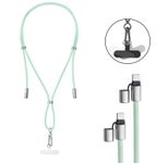 Intenso Handykette Charging Lanyard Ladekabel, grün