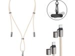Intenso Handykette Charging Lanyard Ladekabel, beige