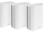 ASUS ZenWiFi BT8 Tri-Band WiFi 7 Smart AiMesh Extendable Router 3er Pack, weiß