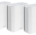 ASUS ZenWiFi BT8 Tri-Band WiFi 7 Smart AiMesh Extendable Router 3er Pack, weiß
